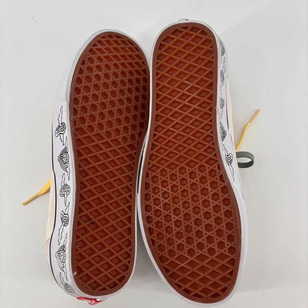 Vans UV‎ Dreams Era Suede Canvas Cream Low Top Sneakers Men 8 Women 9.5 NWOT